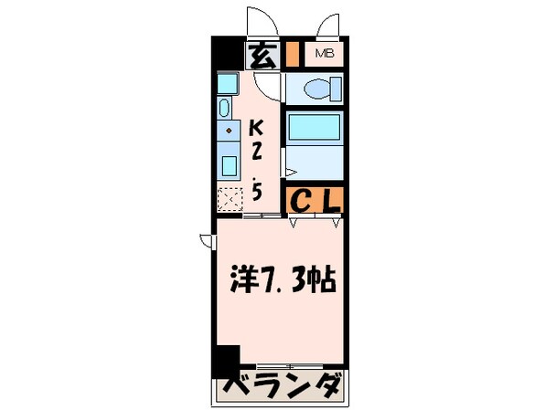 リヴェ－ル白壁の物件間取画像